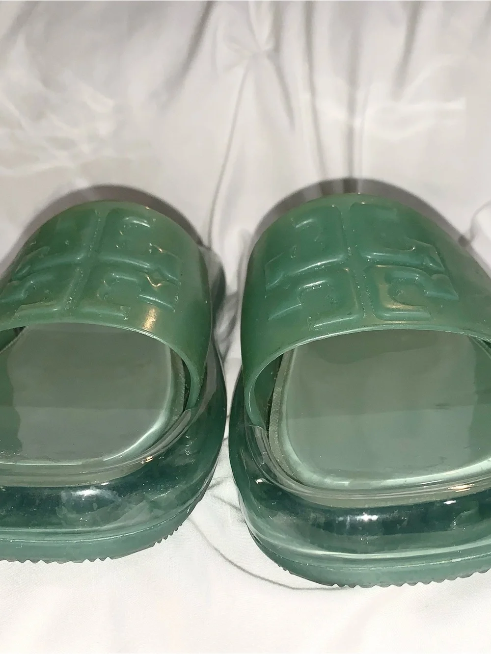 Tory Burch Bubble Jelly Sandals /Sea Wind Women’s size 8